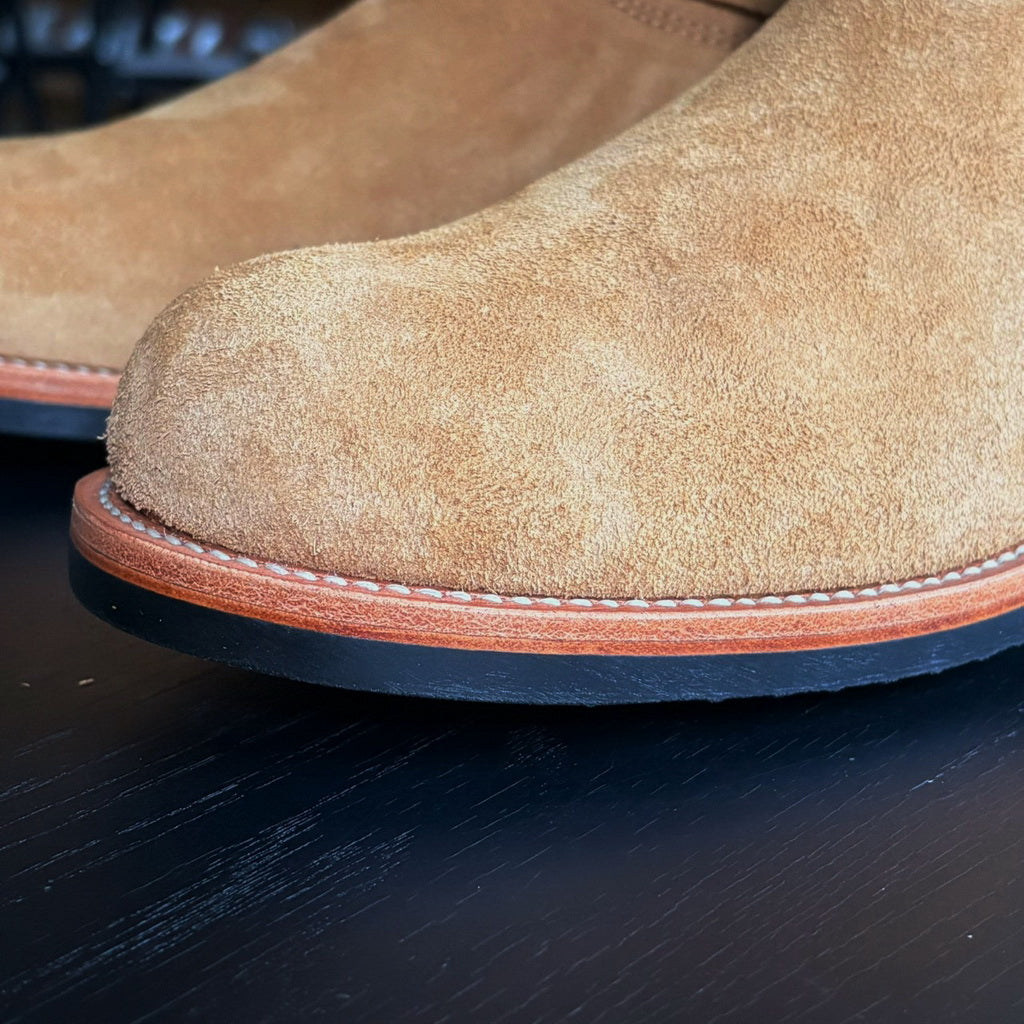26901 Engineer Boots / Standard Roughout Cowhide MTO