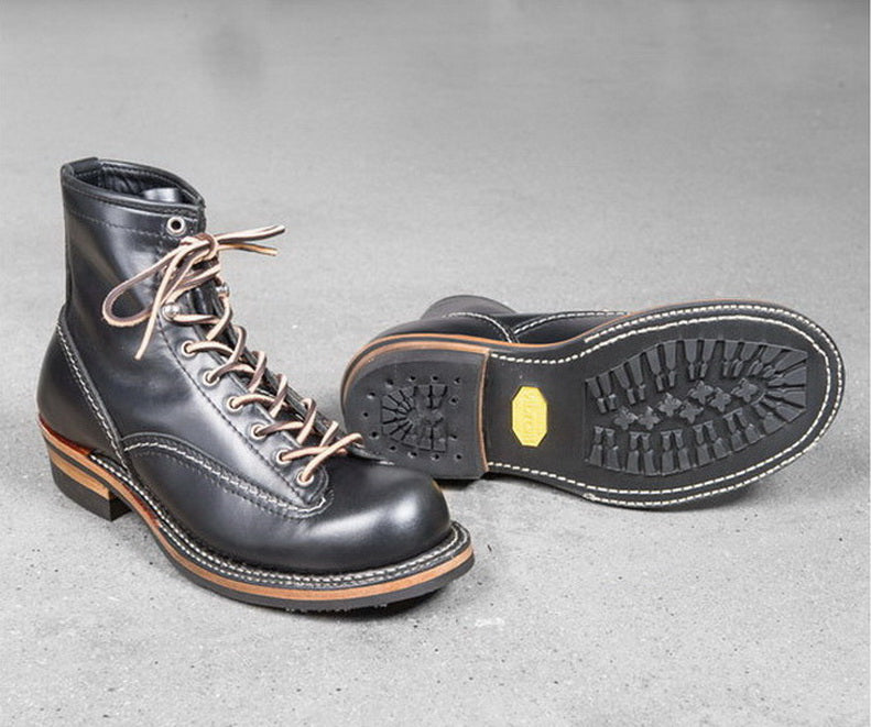 27301 Classic Lace-to-Toe Work Boots / Domestic Semi Veg-tanned Teacore Cowhide MTO