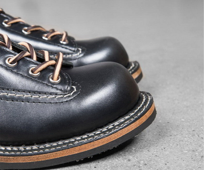 27301 Classic Lace-to-Toe Work Boots / Domestic Semi Veg-tanned Teacore Cowhide MTO