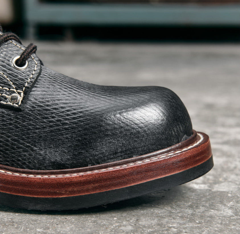 27306 Bear Head Railman Work Boots / Proprietary Hatch Grain Cowhide MTO