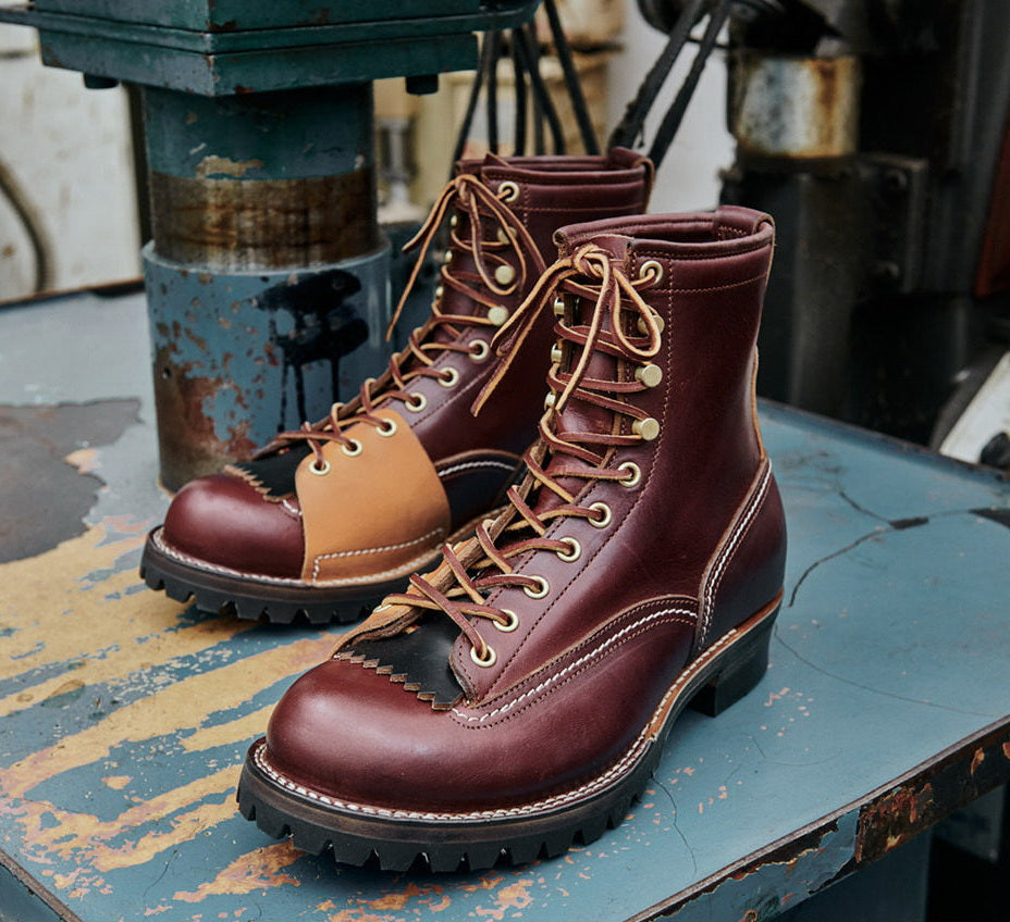 27308 『 Rough Rider 』Lace-to-Toe Work Boots / Domestic Leather MTO