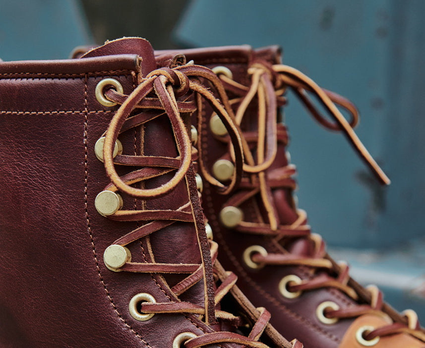 27308 『 Rough Rider 』Lace-to-Toe Work Boots / Domestic Leather MTO