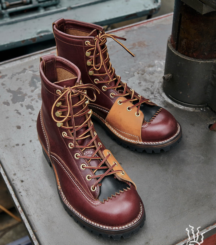 27308 『 Rough Rider 』Lace-to-Toe Work Boots / Domestic Leather MTO
