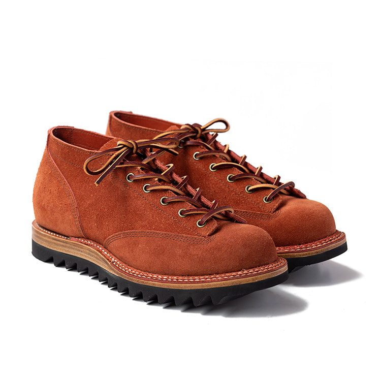 27501 Low Cut Lace-to-Toe Work Shoes / Standard Roughout Ripple Sole MTO