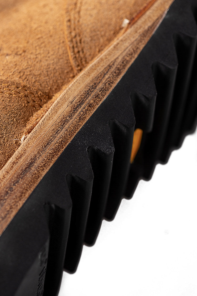 27501 Low Cut Lace-to-Toe Work Shoes / Standard Roughout Ripple Sole MTO