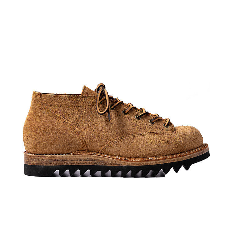 27501 Low Cut Lace-to-Toe Work Shoes / Standard Roughout Ripple Sole MTO