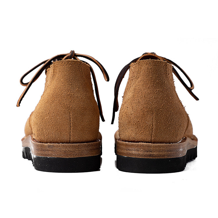 27501 Low Cut Lace-to-Toe Work Shoes / Standard Roughout Ripple Sole MTO
