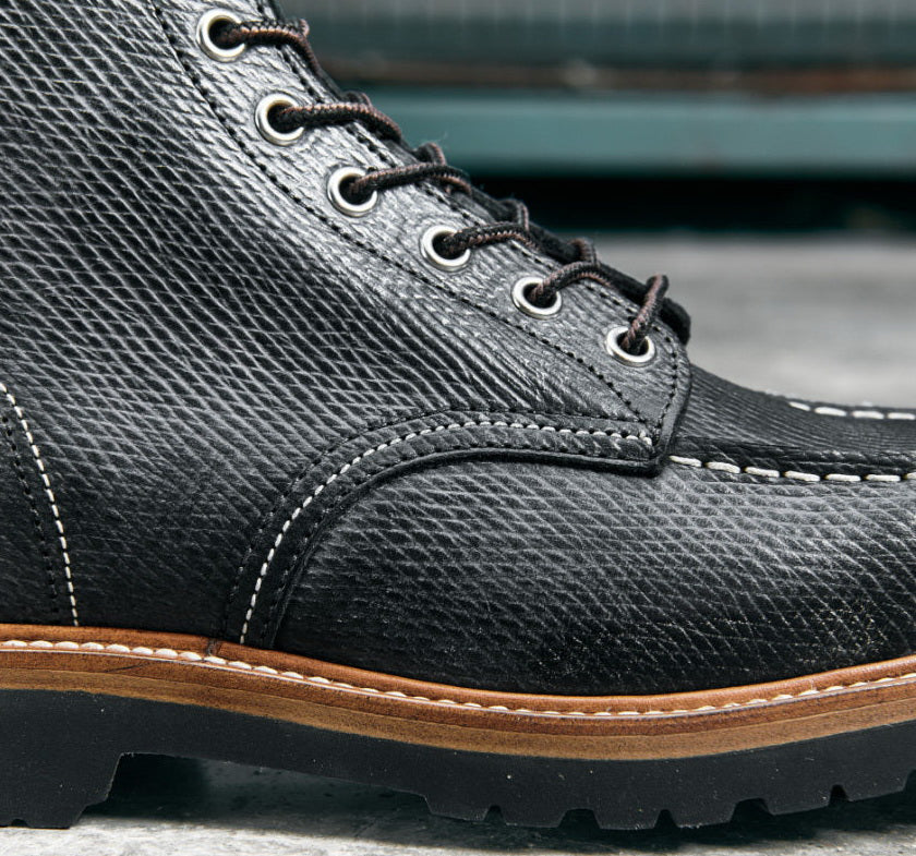 1101 Moc Toe Work Boots / Proprietary Hatch Grain Cowhide MTO