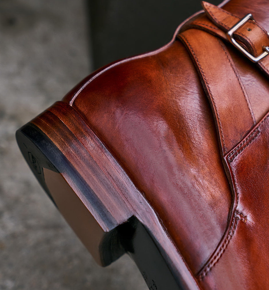 35207 Jodhpur Custom Boots / Polaris Conceria Hand-dyed Calf MTO