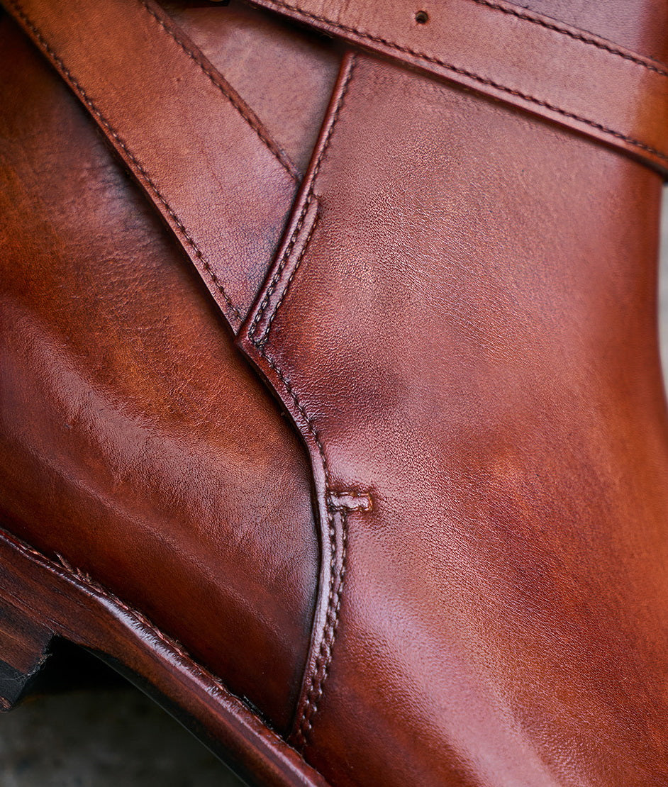 35207 Jodhpur Custom Boots / Polaris Conceria Hand-dyed Calf MTO
