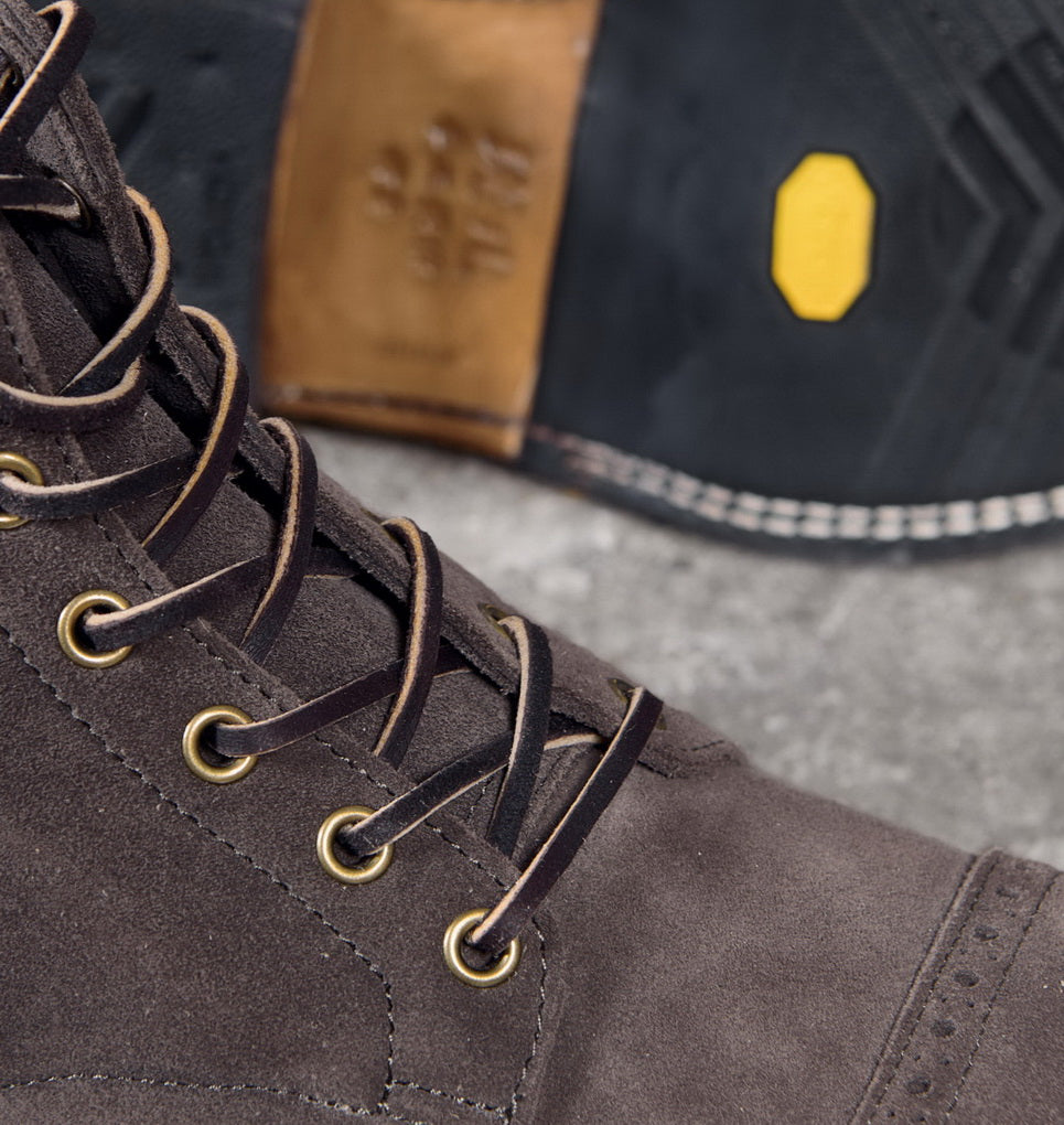 38301 "Warden" Boots / CF Stead Kudu Reverse Antelope Suede MTO