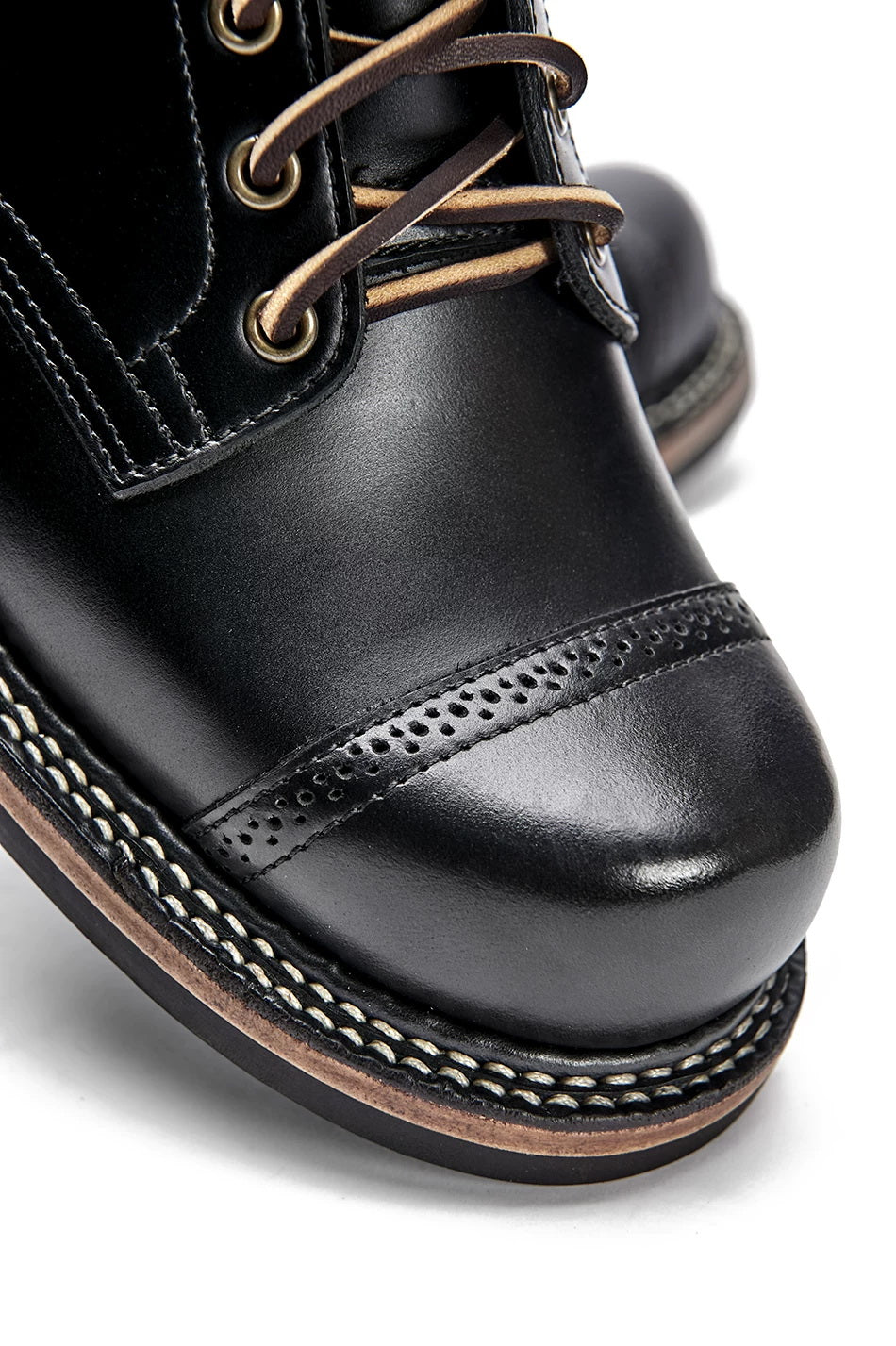 38301 "Warden" Boots / Proprietary Semi Veg-tanned Teacore Cowhide MTO
