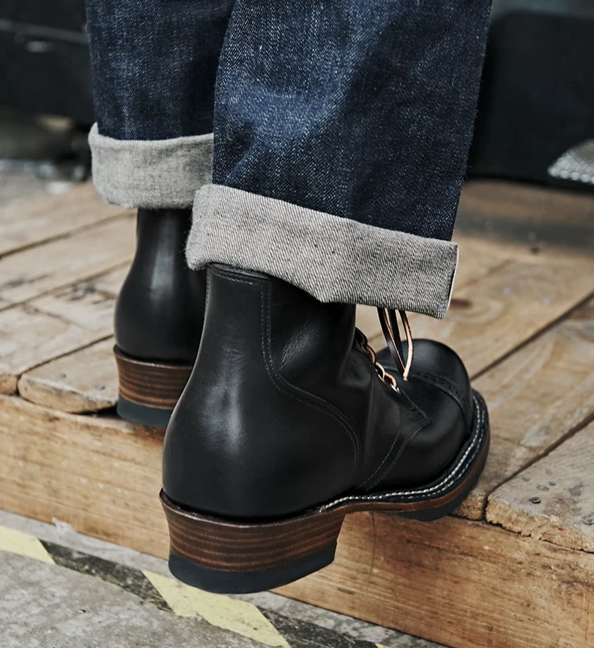 38301 "Warden" Boots / Proprietary Semi Veg-tanned Teacore Cowhide MTO