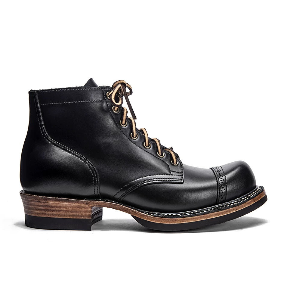38301 "Warden" Boots / Proprietary Semi Veg-tanned Teacore Cowhide MTO