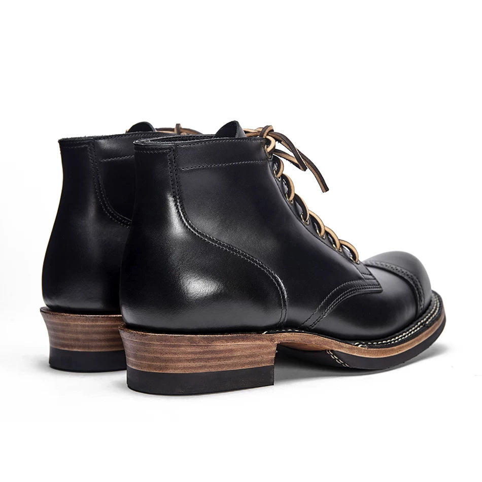 38301 "Warden" Boots / Proprietary Semi Veg-tanned Teacore Cowhide MTO