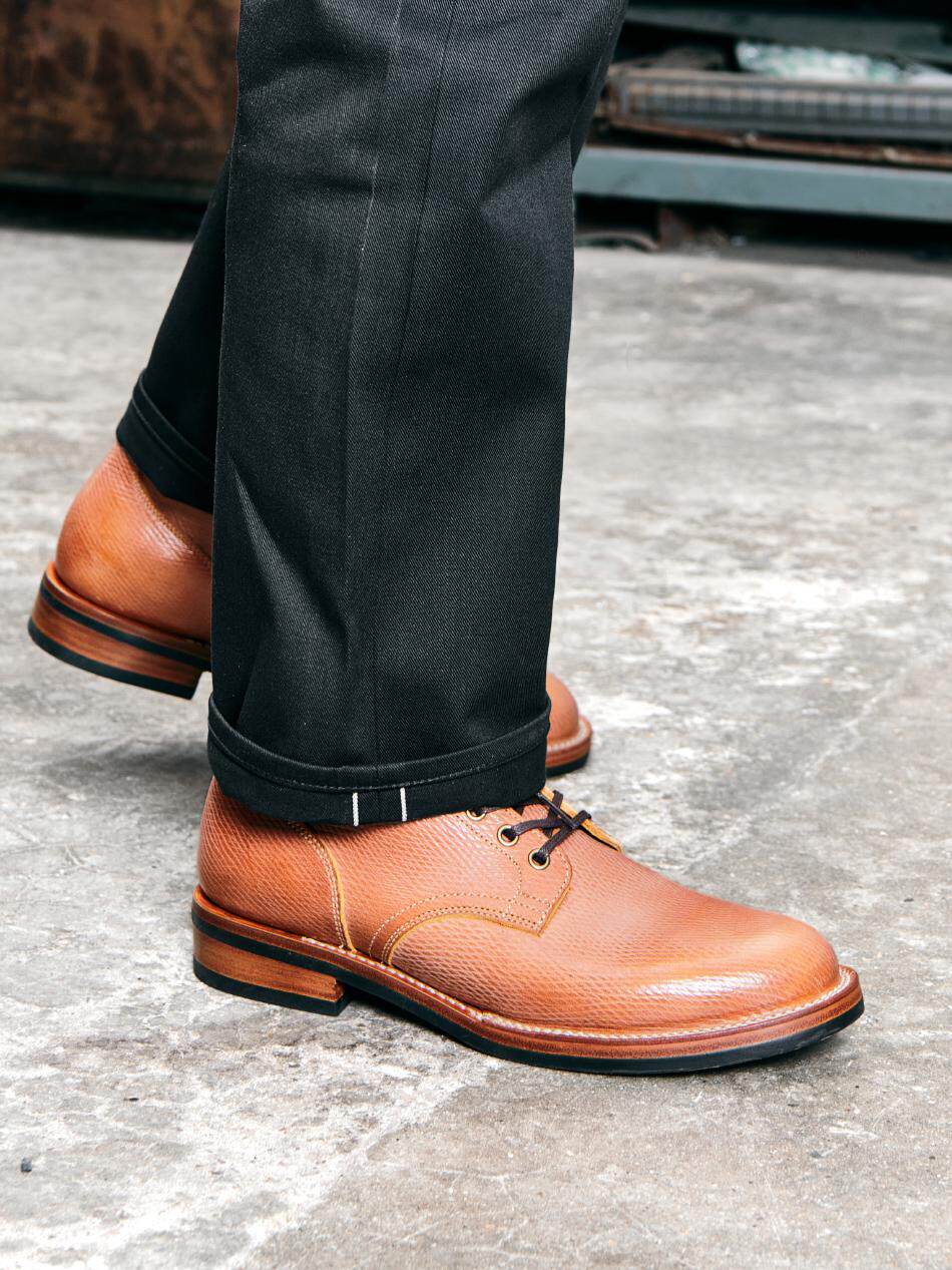 39001 Service Boots / Domestic Proprietary Hatch Grain Cowhide MTO