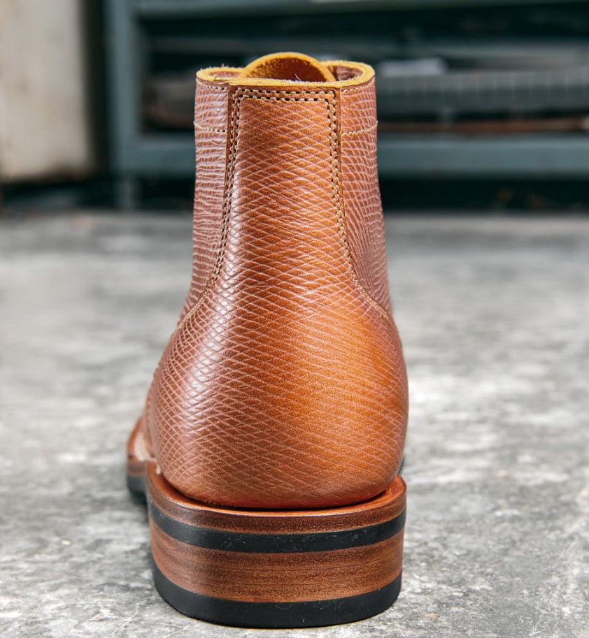 39001 Service Boots / Domestic Proprietary Hatch Grain Cowhide MTO