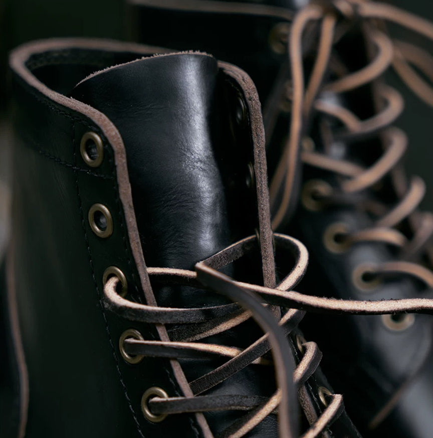 39002 Service Boots / Domestic Semi Veg-tanned Teacore Cowhide MTO