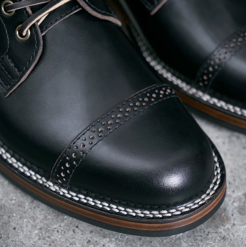 39002 Service Boots / Domestic Semi Veg-tanned Teacore Cowhide MTO
