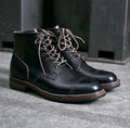 39002 Service Boots / Domestic Semi Veg-tanned Teacore Cowhide MTO