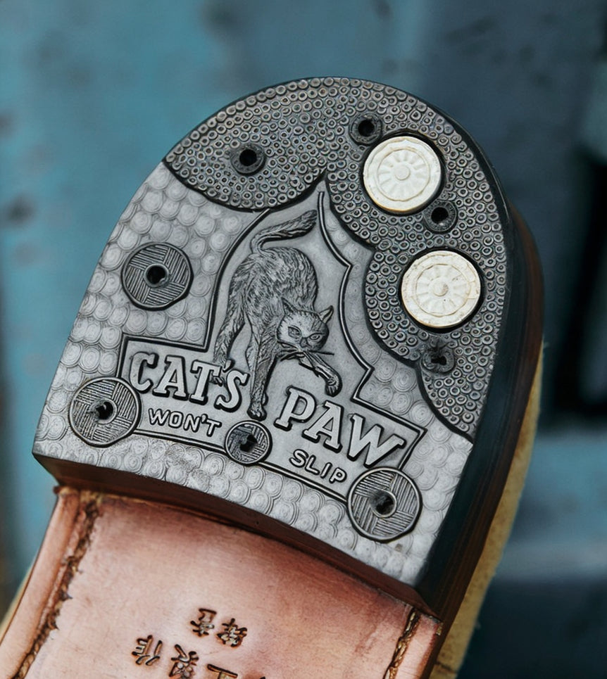 39602 Custom Monkey Boots / Grain & Roughout Two Tone MTO