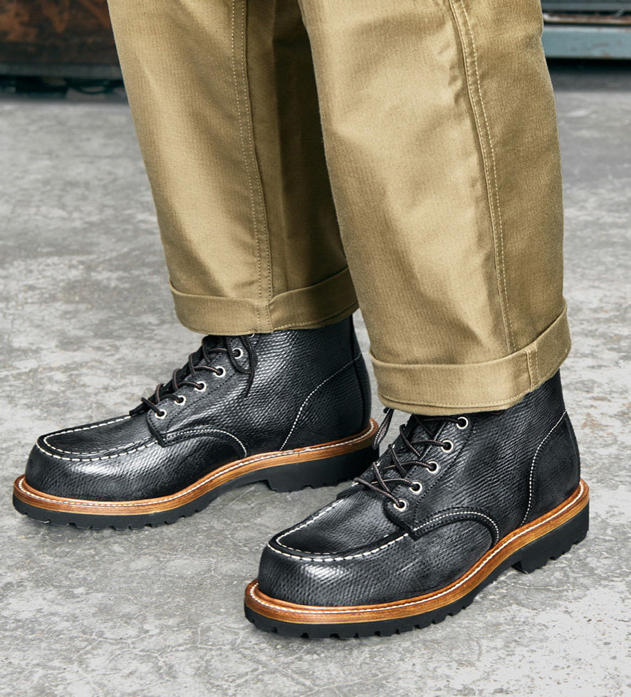 1101 Moc Toe Work Boots / Proprietary Hatch Grain Cowhide MTO
