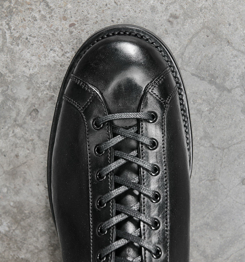 51002 1930s Flat Toe Boxing Leather Boots / Proprietary Teacore Cowhide MTO