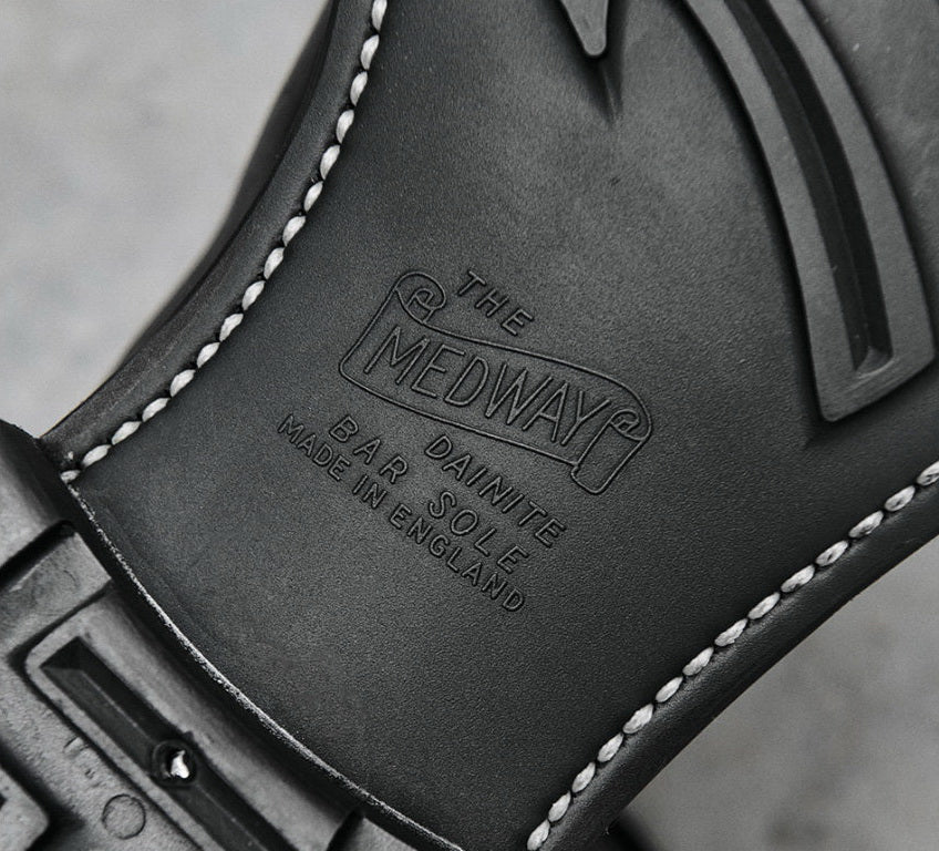 51002 1930s Flat Toe Boxing Leather Boots / Proprietary Teacore Cowhide MTO
