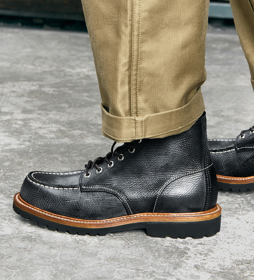 1101 Moc Toe Work Boots / Proprietary Hatch Grain Cowhide MTO