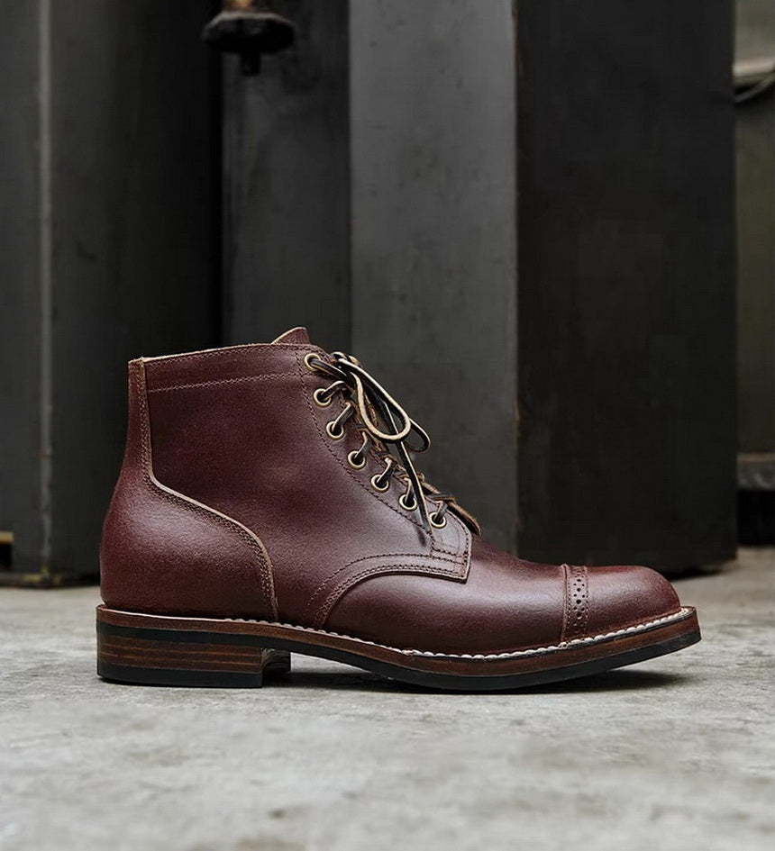 39002 Service Boots / Horween Waxed Flesh & Calico Flesh MTO