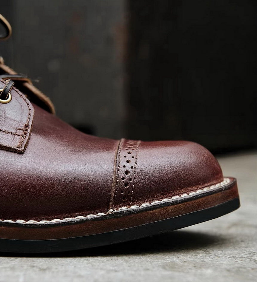 39002 Service Boots / Horween Waxed Flesh & Calico Flesh MTO