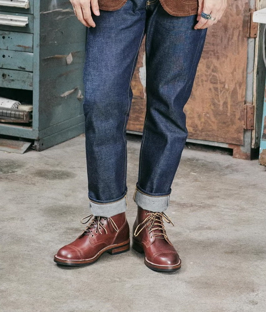 39002 Service Boots / Horween Waxed Flesh & Calico Flesh MTO
