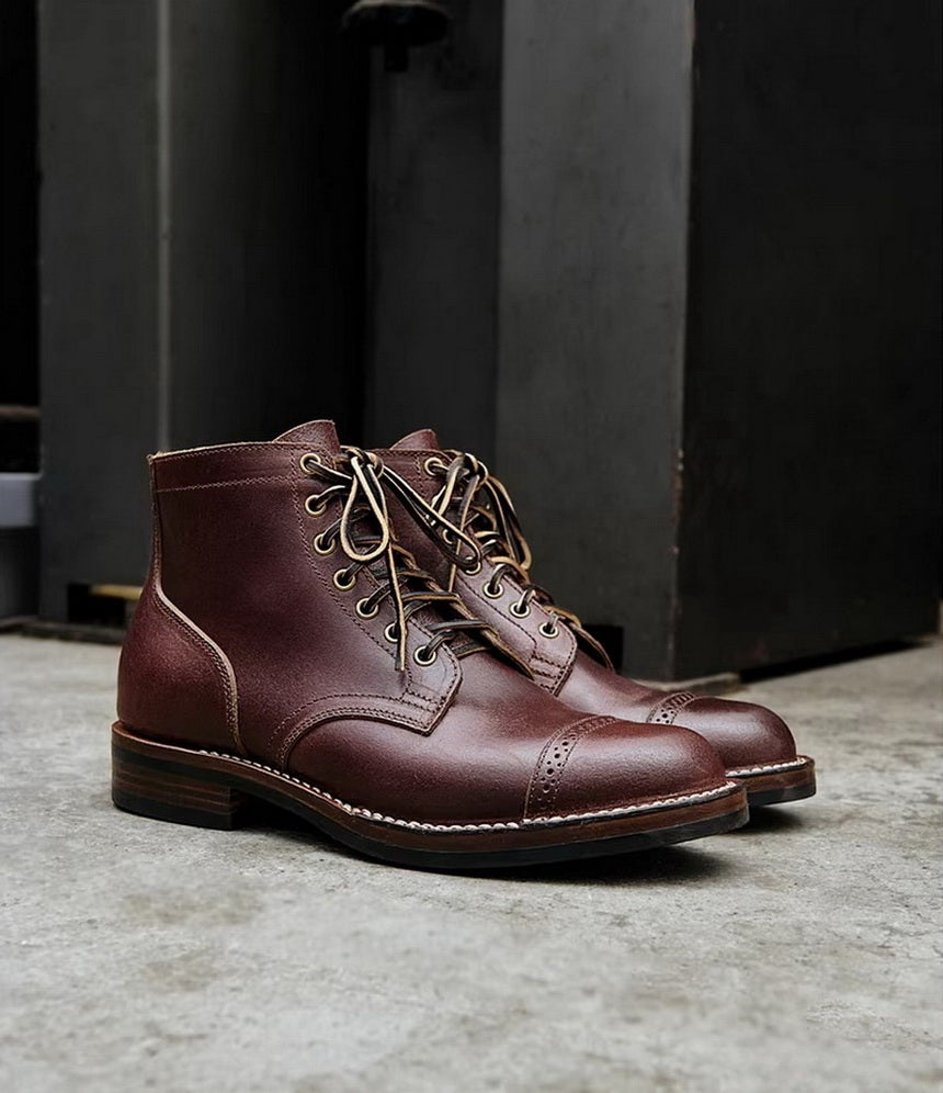 39002 Service Boots / Horween Waxed Flesh & Calico Flesh MTO