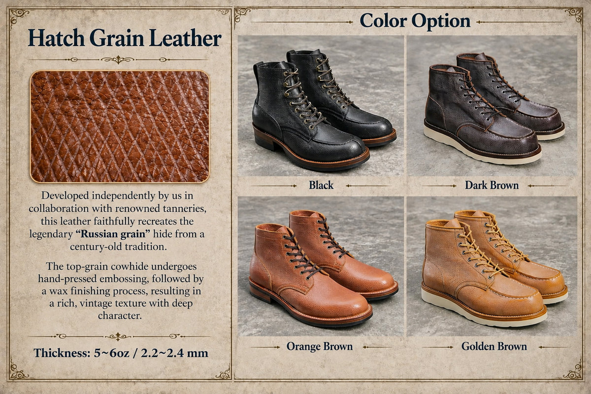 14103 Bounty Hunter / Propretary Hatch Grain Cowhide MTO