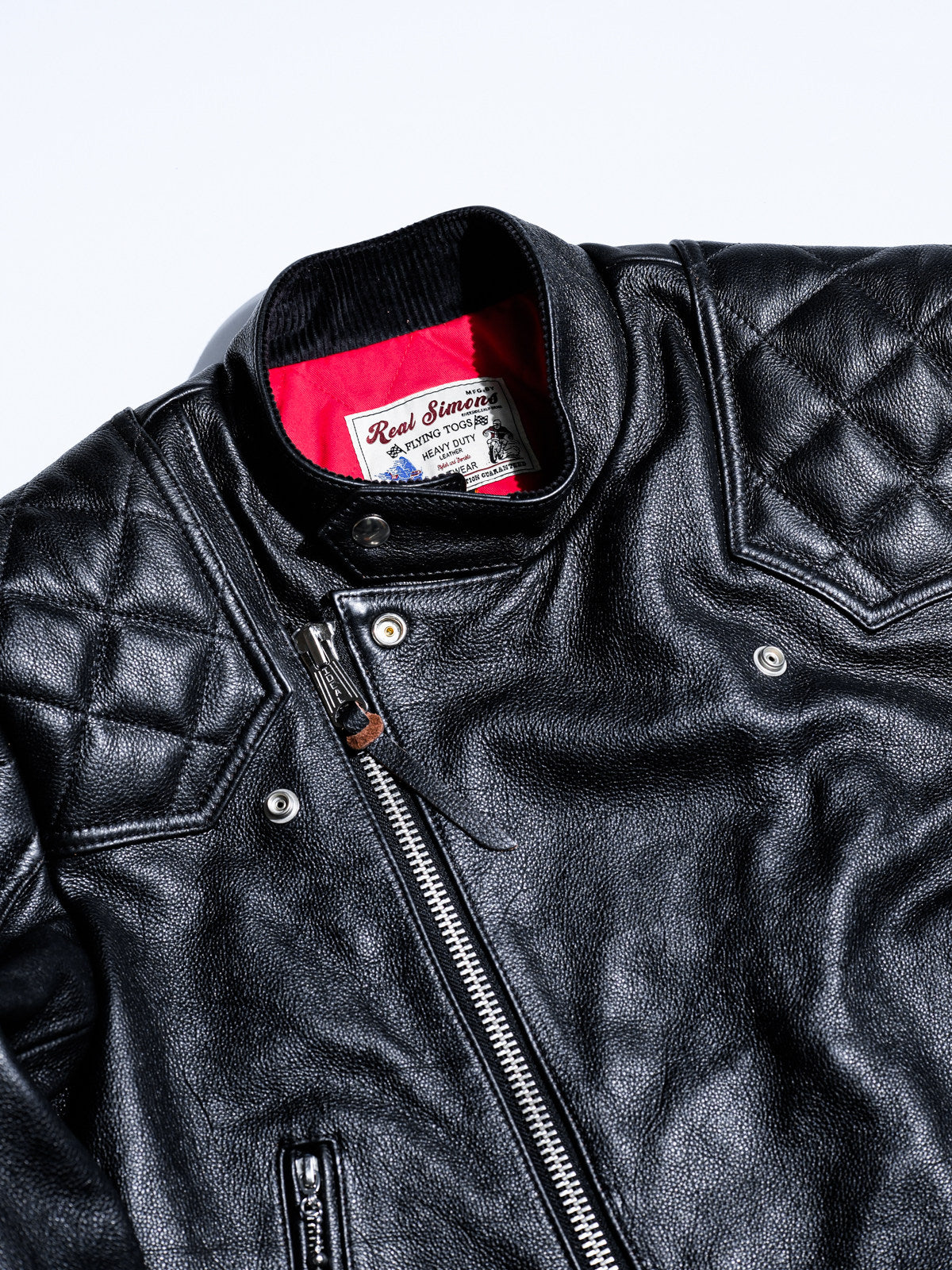 Real Simons Mallory British Style Riding Jacket - Teacore Cowhide