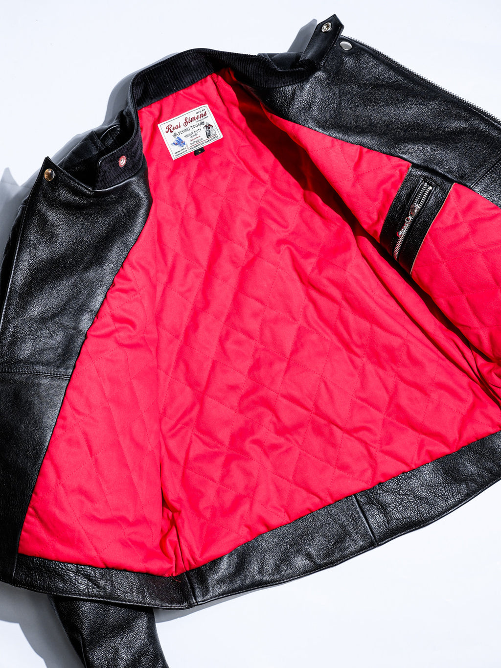 Real Simons Mallory British Style Riding Jacket - Teacore Cowhide