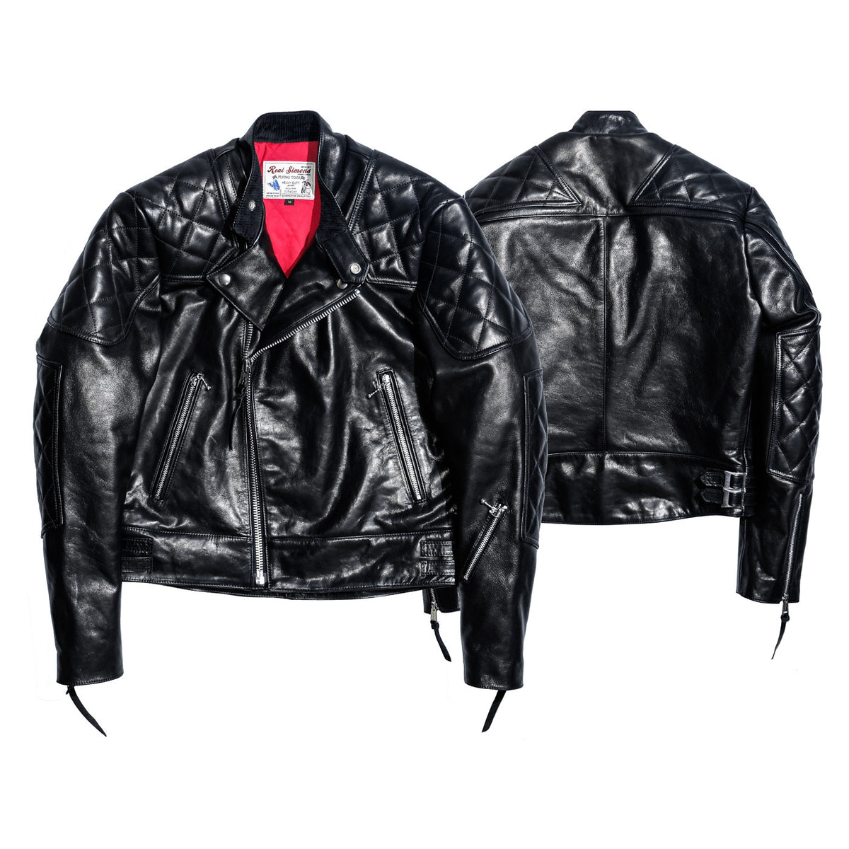 Real Simons Mallory British Style Riding Jacket - Eco Waxed Calfskin