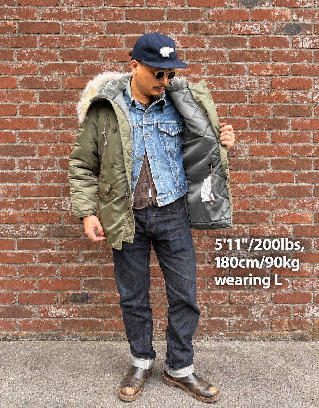 Ray Kwok 1950s N-3B N3B Parka Jacket