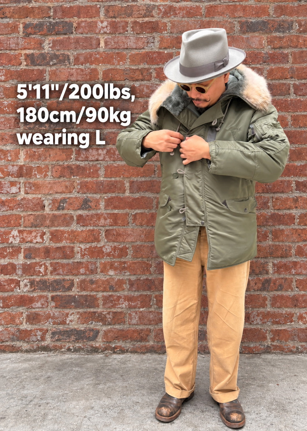 Ray Kwok 1950s N-3B N3B Parka Jacket
