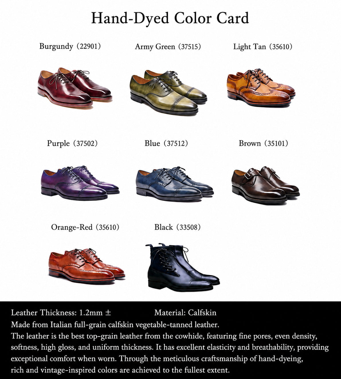 35207 Jodhpur Custom Boots / Polaris Conceria Hand-dyed Calf MTO