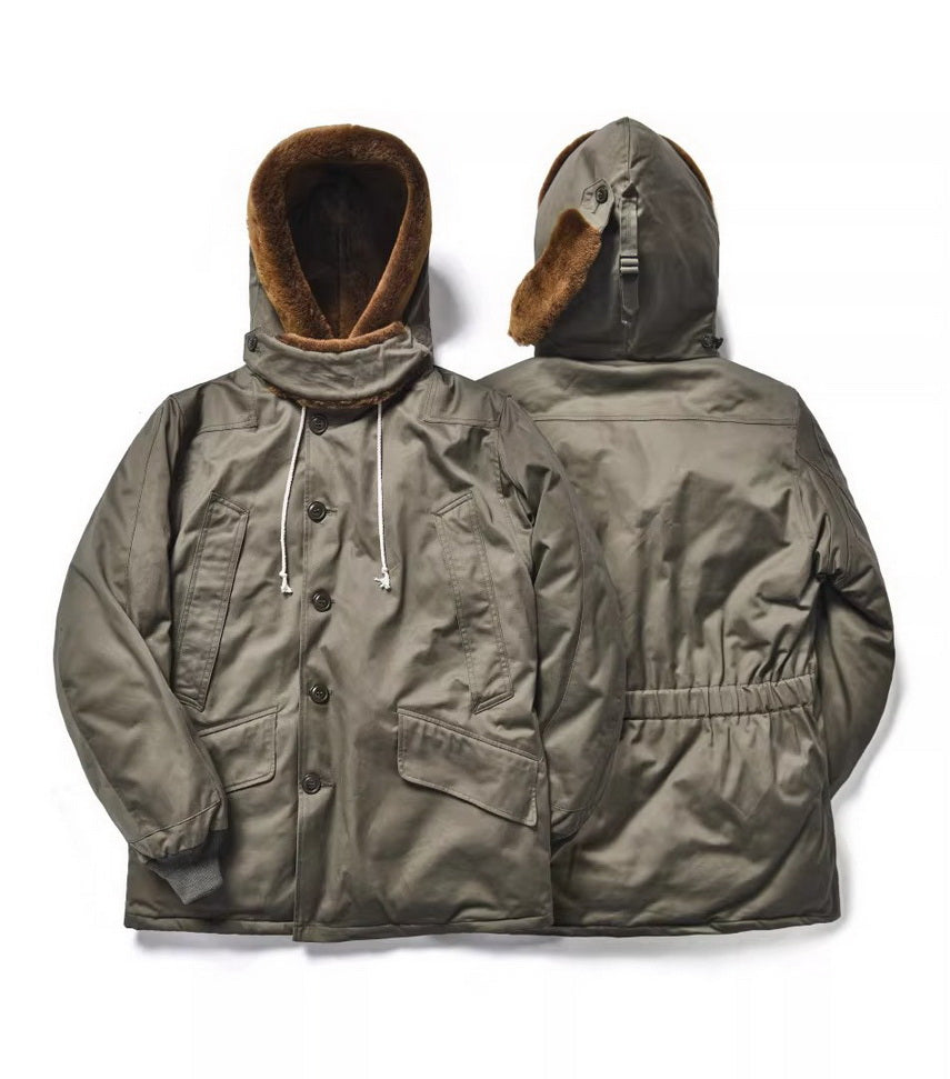 Ray Kwok 1940s B9 Flight Down Parka Jacket