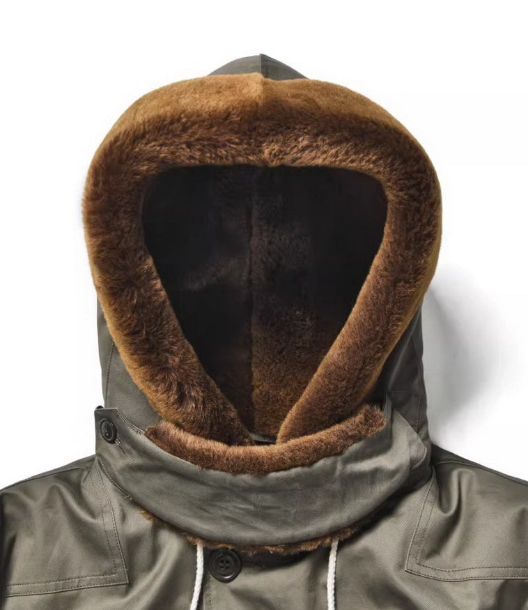 Ray Kwok 1940s B9 Flight Down Parka Jacket