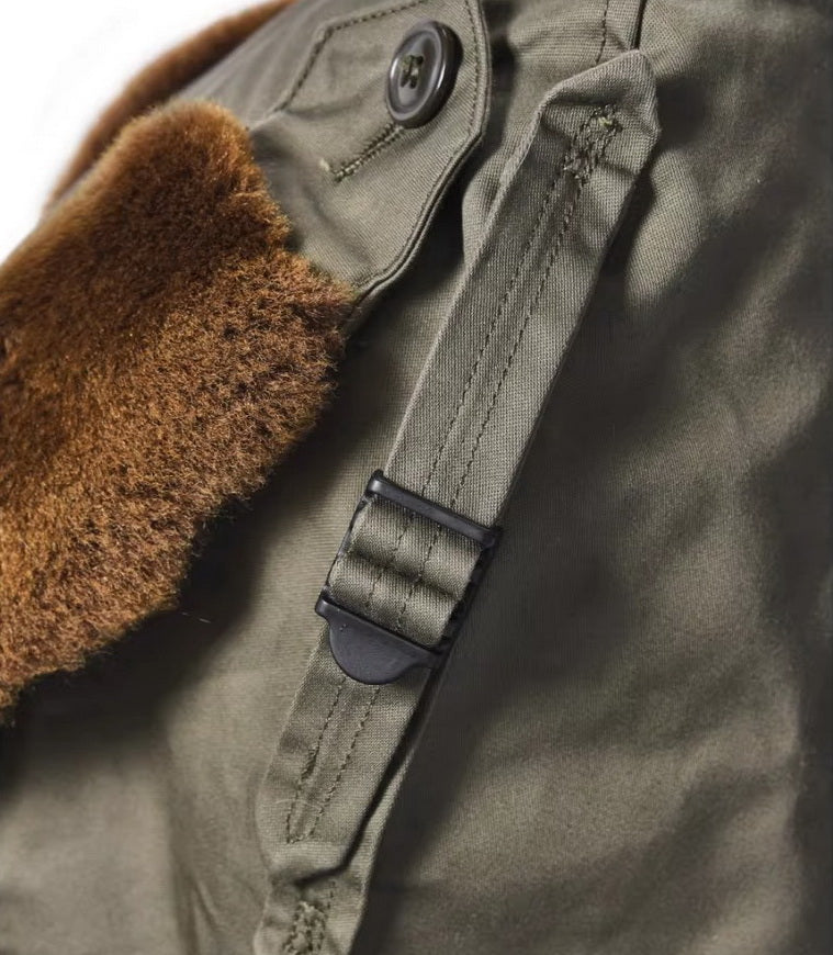 Ray Kwok 1940s B9 Flight Down Parka Jacket
