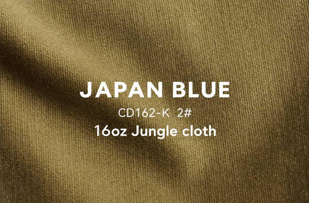 Ray Kwok Hooded N-1 Deck Jacket Japan Blue 16oz Jungle Cloth