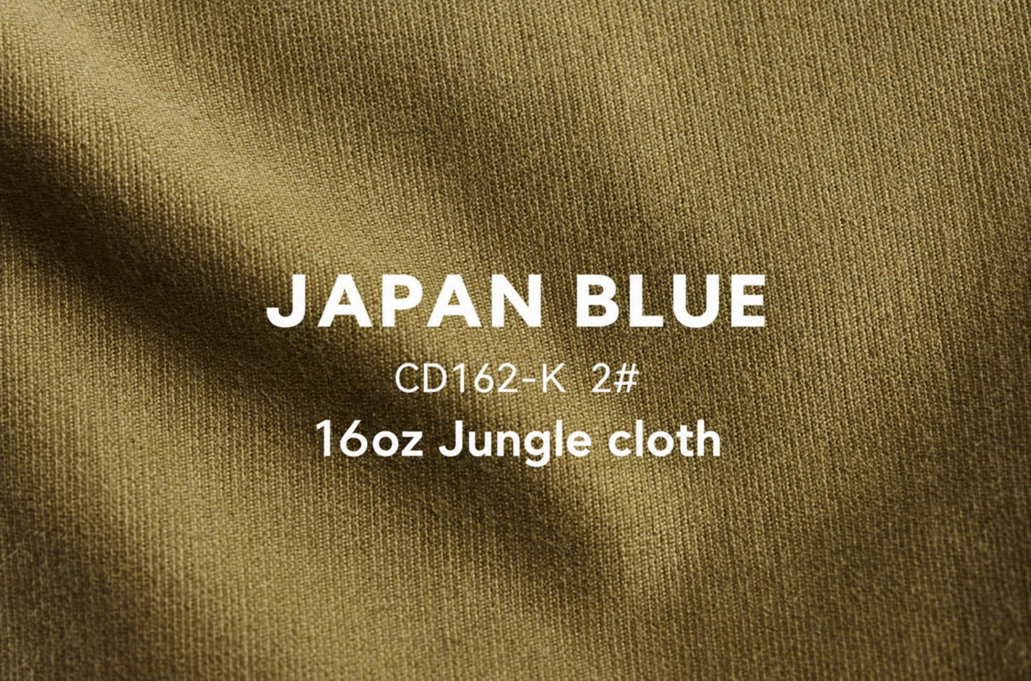 Ray Kwok Hooded N-1 Deck Jacket Japan Blue 16oz Jungle Cloth