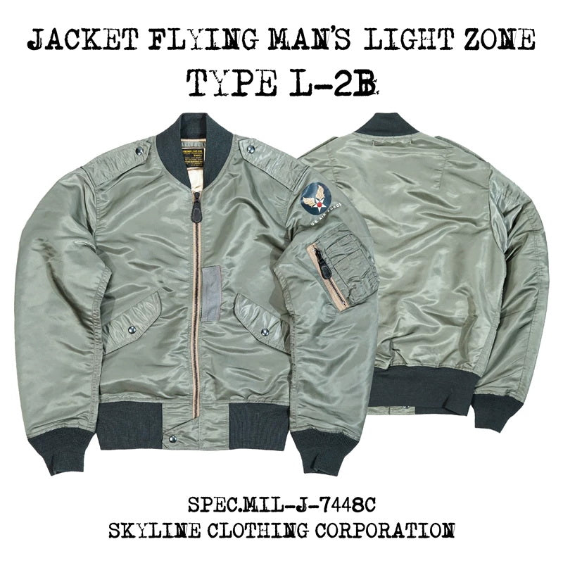 USAF L-2B NYLON FLIGHT JACKET AUTHENTIC REPRO