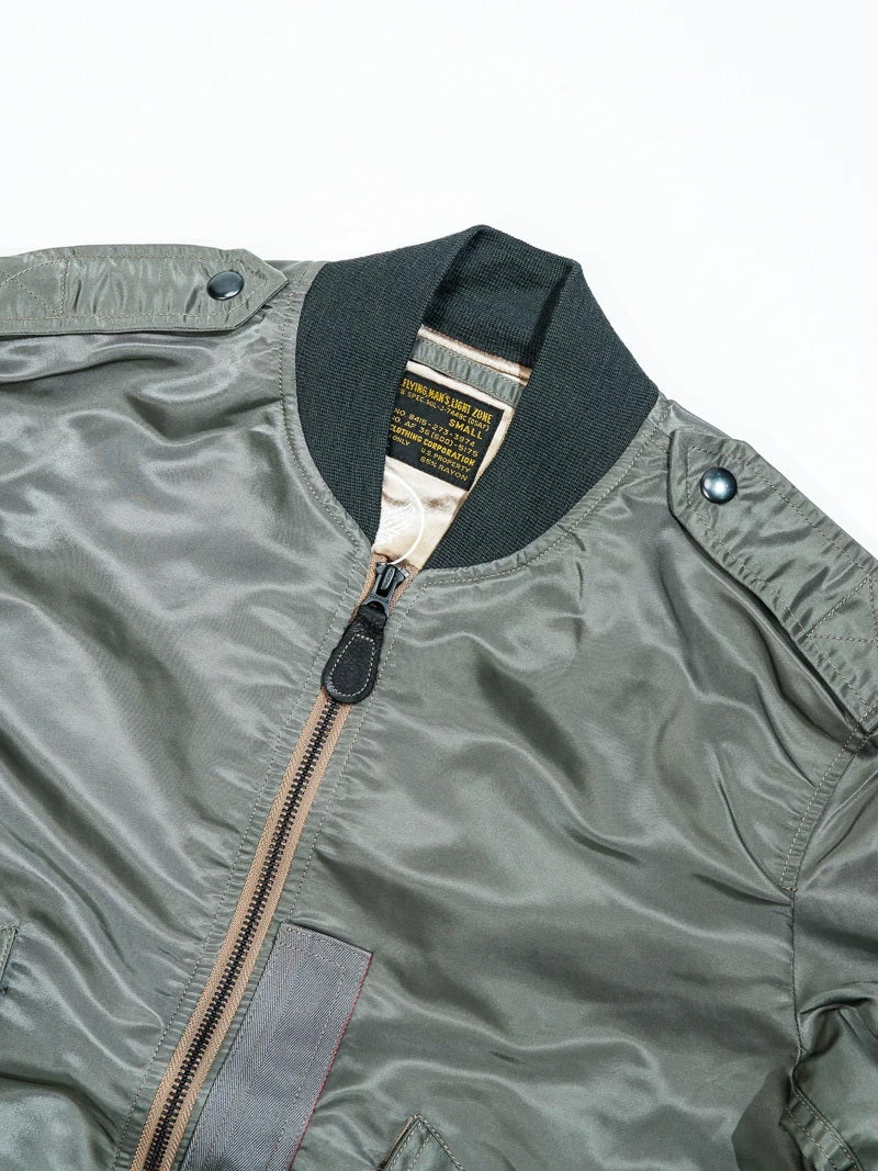 USAF L-2B NYLON FLIGHT JACKET AUTHENTIC REPRO