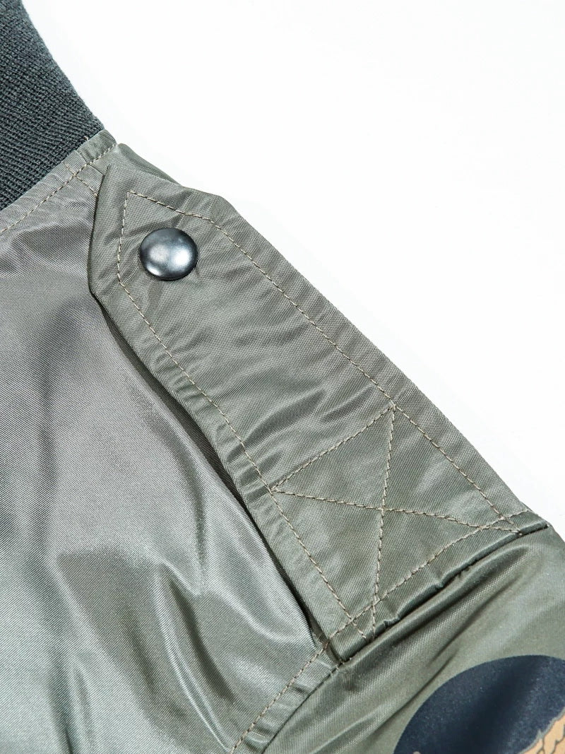 USAF L-2B NYLON FLIGHT JACKET AUTHENTIC REPRO
