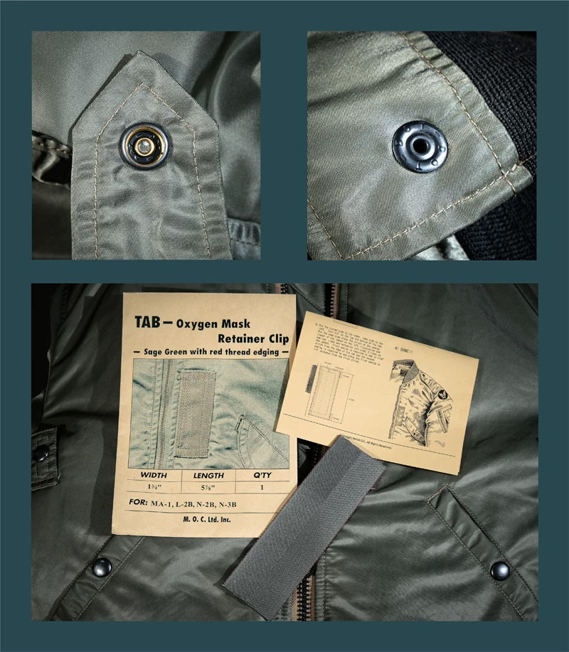USAF L-2B NYLON FLIGHT JACKET AUTHENTIC REPRO