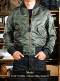 USAF L-2B NYLON FLIGHT JACKET AUTHENTIC REPRO